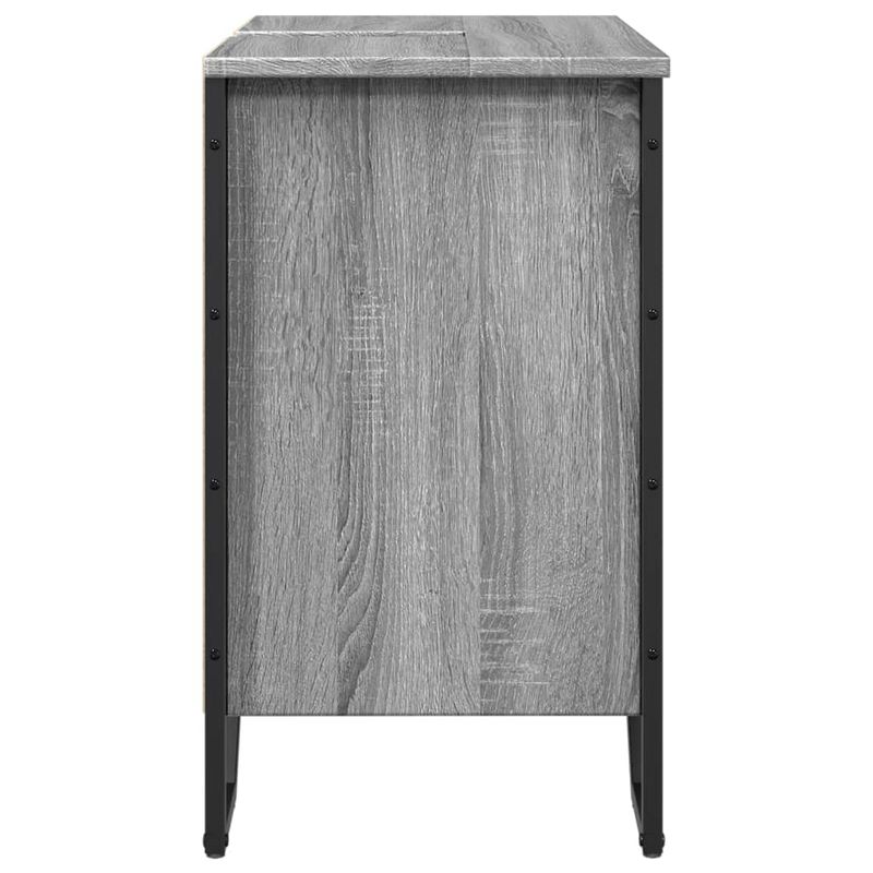 Casa si Gradina - Mobilier - Seturi de mobilier - Seturi baie - Dulap chiuveta baie, gri sonoma, 60x35x60 cm, lemn prelucrat - Infinity.ro