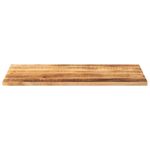 Casa si Gradina - Mobilier - Feronerie si accesorii mobila - Blat de masa 120x60x2,5 cm dreptunghiular lemn masiv mango brut - Infinity.ro