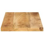 Casa si Gradina - Mobilier - Feronerie si accesorii mobila - Blat masa, 40x20x2,5 cm, dreptunghiular, lemn masiv mango brut - Infinity.ro