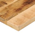 Casa si Gradina - Mobilier - Feronerie si accesorii mobila - Blat masa, 40x20x2,5 cm, dreptunghiular, lemn masiv mango brut - Infinity.ro
