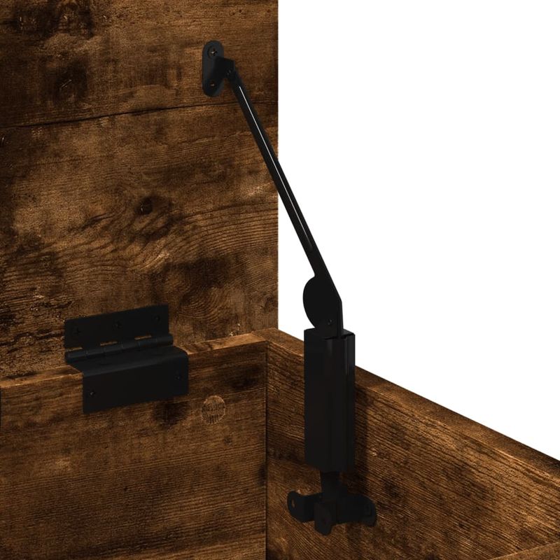 Casa si Gradina - Mobilier - Organizare si depozitare - Cutii depozitare - Cutie de depozitare, stejar fumuriu, 30x35x35 cm lemn prelucrat - Infinity.ro