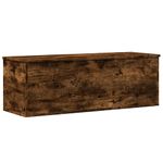 Casa si Gradina - Mobilier - Organizare si depozitare - Cutii depozitare - Cutie de depozitare, stejar fumuriu, 102x35x35cm lemn prelucrat - Infinity.ro