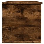 Casa si Gradina - Mobilier - Organizare si depozitare - Cutii depozitare - Cutie de depozitare, stejar fumuriu, 102x35x35cm lemn prelucrat - Infinity.ro