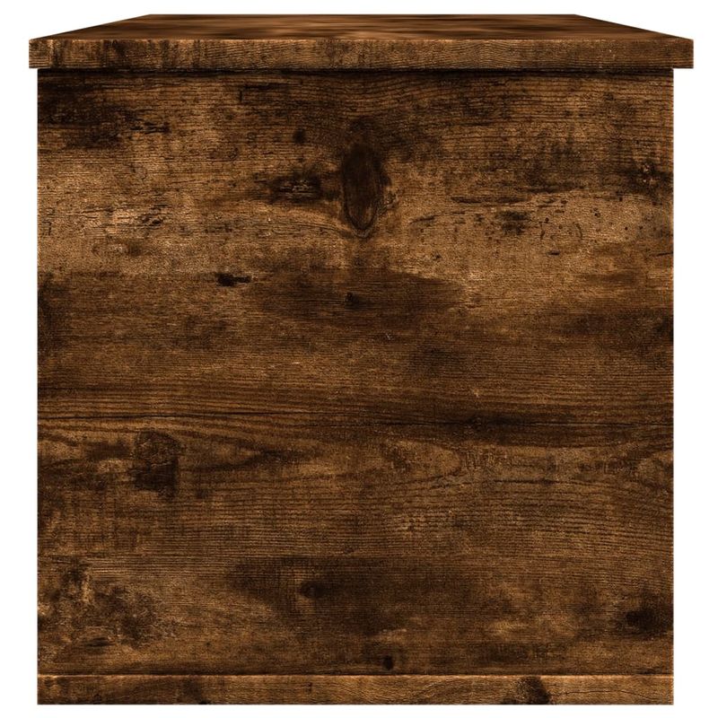 Casa si Gradina - Mobilier - Organizare si depozitare - Cutii depozitare - Cutie de depozitare, stejar fumuriu, 102x35x35cm lemn prelucrat - Infinity.ro