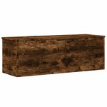 Casa si Gradina - Mobilier - Organizare si depozitare - Cutii depozitare - Cutie de depozitare, stejar fumuriu, 102x35x35cm lemn prelucrat - Infinity.ro