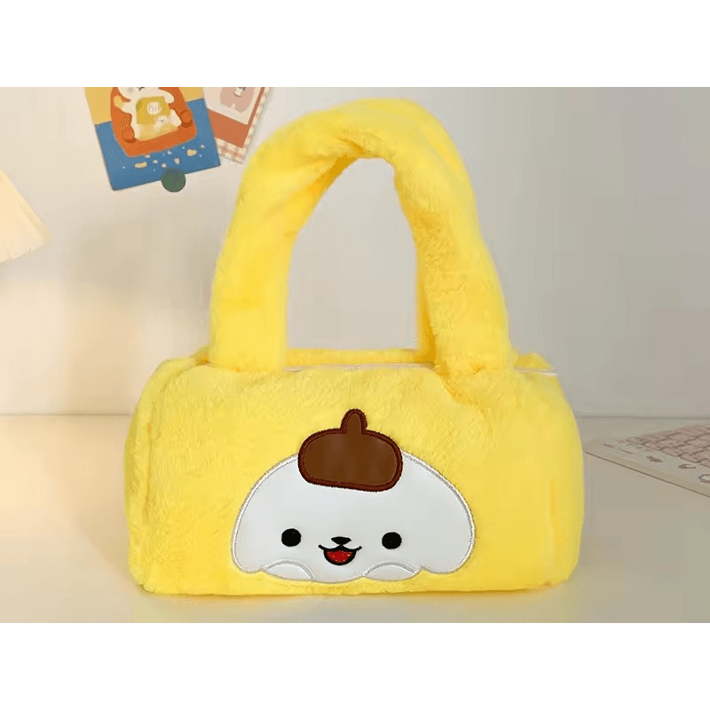 Fashion, accesorii si bijuterii - Copii - Accesorii copii - Genti si rucsacuri copii - Gentuta copii din Plus, dimensiuni 25x15x10cm culoare Galben - Infinity.ro