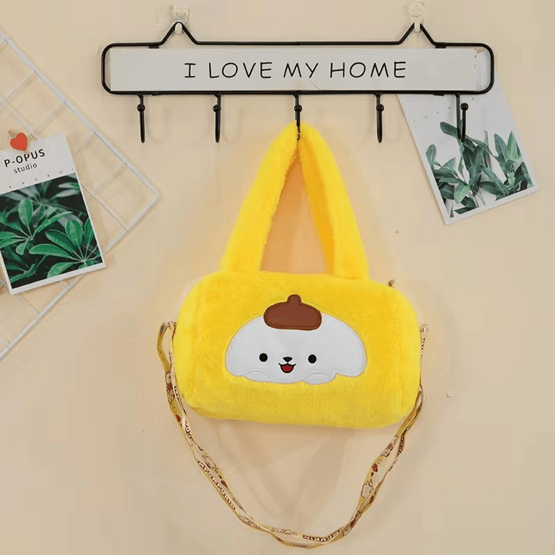 Fashion, accesorii si bijuterii - Copii - Accesorii copii - Genti si rucsacuri copii - Gentuta copii din Plus, dimensiuni 25x15x10cm culoare Galben - Infinity.ro