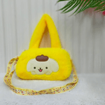 Fashion, accesorii si bijuterii - Copii - Accesorii copii - Genti si rucsacuri copii - Gentuta copii din Plus, dimensiuni 25x15x10cm culoare Galben - Infinity.ro