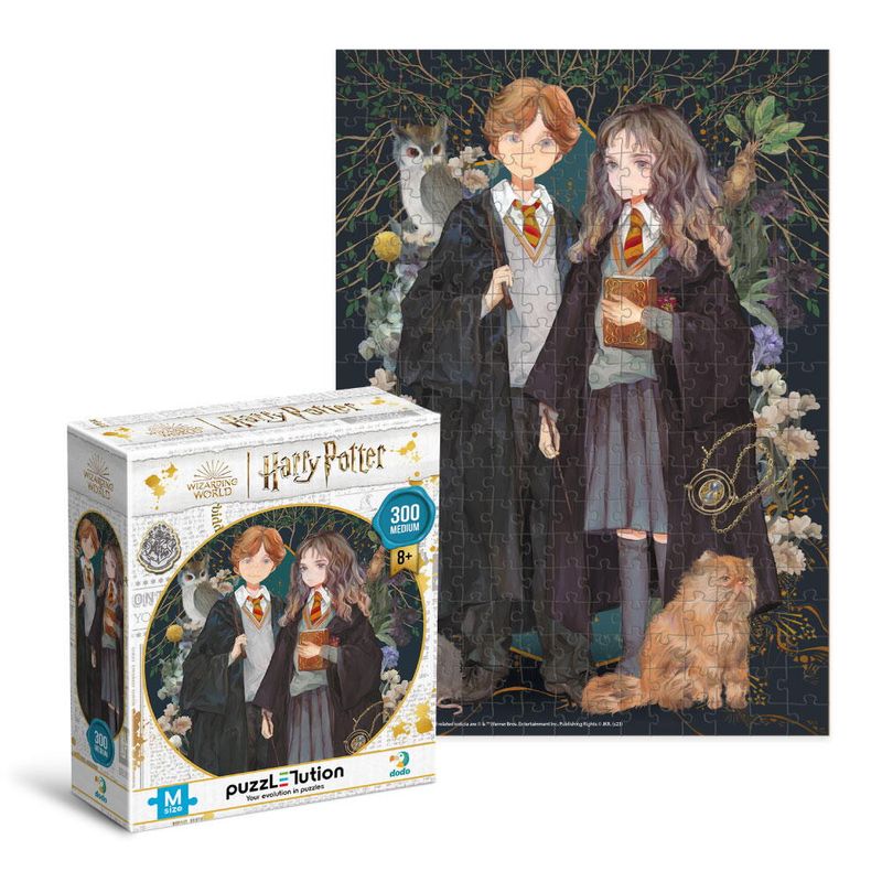 Jucarii, Copii si Bebe - Jucarii si jocuri - Jocuri si puzzle - Puzzle - Puzzle Harry Potter - Hermione si Ronald ( 300 piese) - Infinity.ro