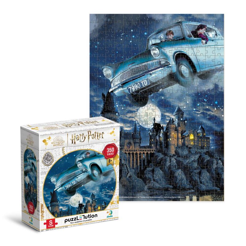 Jucarii, Copii si Bebe - Jucarii si jocuri - Jocuri si puzzle - Puzzle - Puzzle Harry Potter - Masinuta zburatoare (350 piese) - Infinity.ro