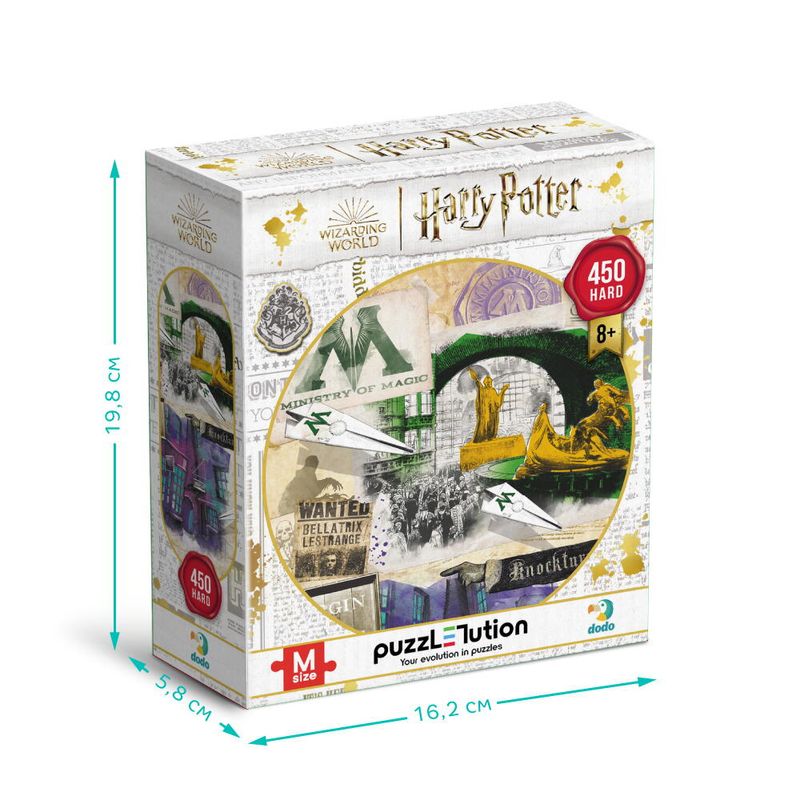 Jucarii, Copii si Bebe - Jucarii si jocuri - Jocuri si puzzle - Puzzle - Puzzle Harry Potter - Ministerul Magiei & Aleea Nocturn (450 piese) - Infinity.ro