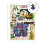 Jucarii, Copii si Bebe - Jucarii si jocuri - Jocuri si puzzle - Puzzle - Puzzle Harry Potter - Ministerul Magiei & Aleea Nocturn (450 piese) - Infinity.ro