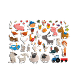Jucarii, Copii si Bebe - Jucarii si jocuri - Jucarii & jocuri educative - Jocuri si jucarii educative - Dodo Joc magnetic - La ferma - Joc Educativ si interactiv pentru copii - Infinity.ro