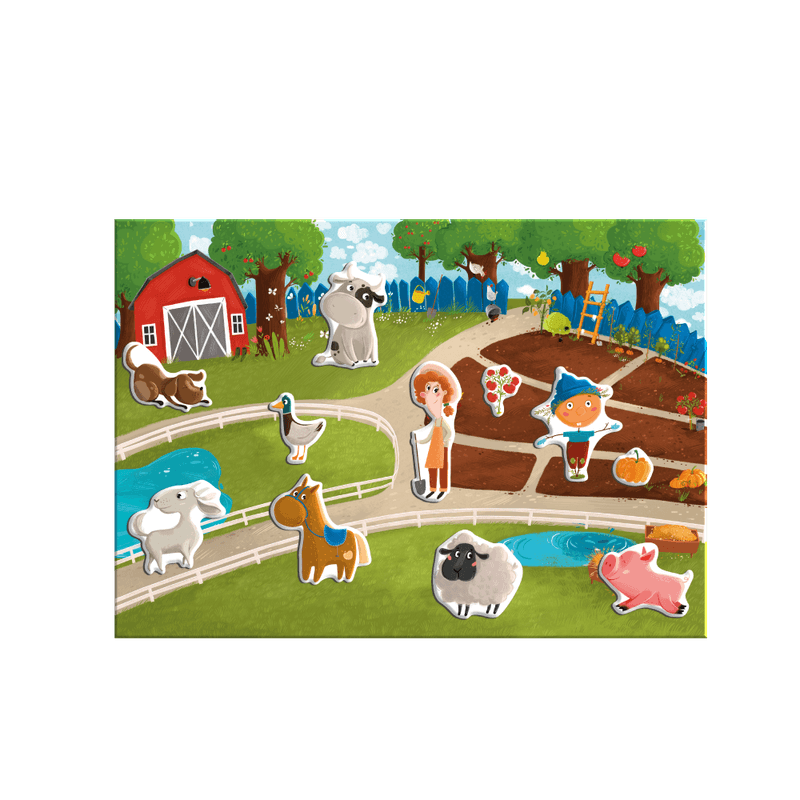 Jucarii, Copii si Bebe - Jucarii si jocuri - Jucarii & jocuri educative - Jocuri si jucarii educative - Dodo Joc magnetic - La ferma - Joc Educativ si interactiv pentru copii - Infinity.ro