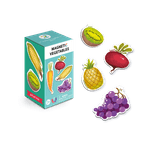 Jucarii, Copii si Bebe - Jucarii si jocuri - Jucarii de rol - Bucatarii copii - Set magnetic - Invat legume si fructe in lb. engleza - Infinity.ro