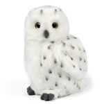 Jucarii, Copii si Bebe - Jucarii si jocuri - Jucarii de plus - Bufnita de zapada medie 18 cm, Jucarie de plus Living Nature, +0 luni - Infinity.ro