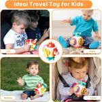 Jucarii, Copii si Bebe - Jucarii si jocuri - Jucarii bebelusi - Jucarii interactive bebelusi - Cub de activitati, 6 in 1, Montessori, ABS, Pentru copii cu varsta intre 1 si 2 ani - Infinity.ro