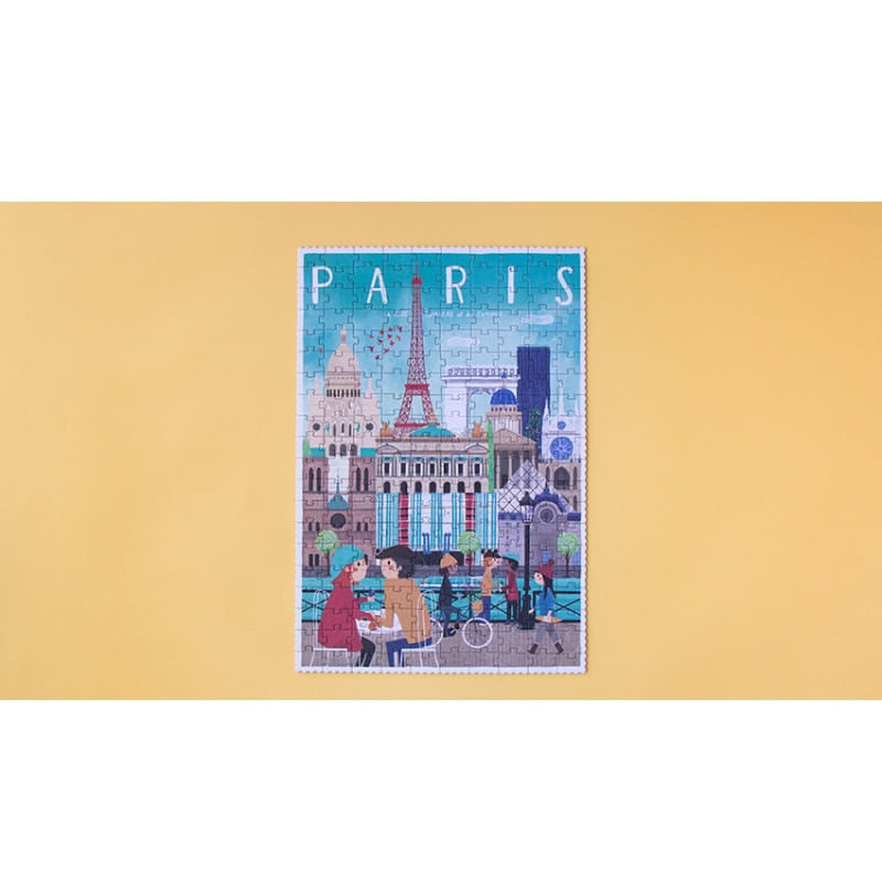 Jucarii, Copii si Bebe - Jucarii si jocuri - Jocuri si puzzle - Puzzle - Puzzle Turist in Paris, Londji - Infinity.ro