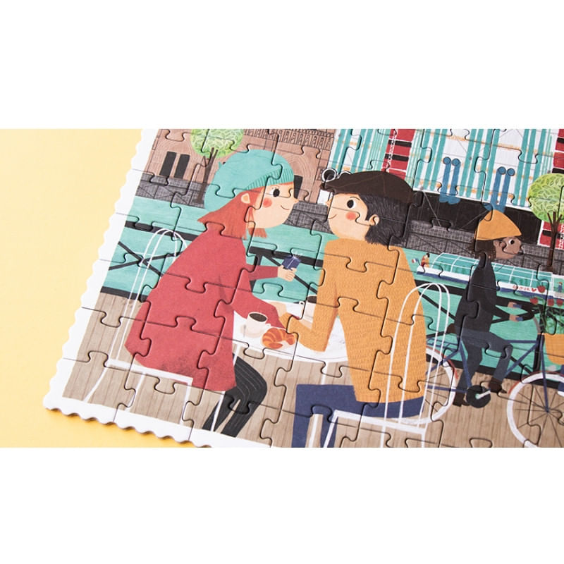 Jucarii, Copii si Bebe - Jucarii si jocuri - Jocuri si puzzle - Puzzle - Puzzle Turist in Paris, Londji - Infinity.ro