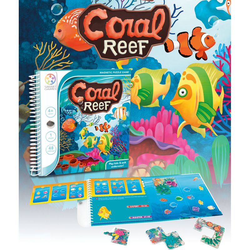 Jucarii, Copii si Bebe - Jucarii si jocuri - Jocuri si puzzle - Jocuri de societate - Joc de societate - Coral reef Smart Games - Infinity.ro
