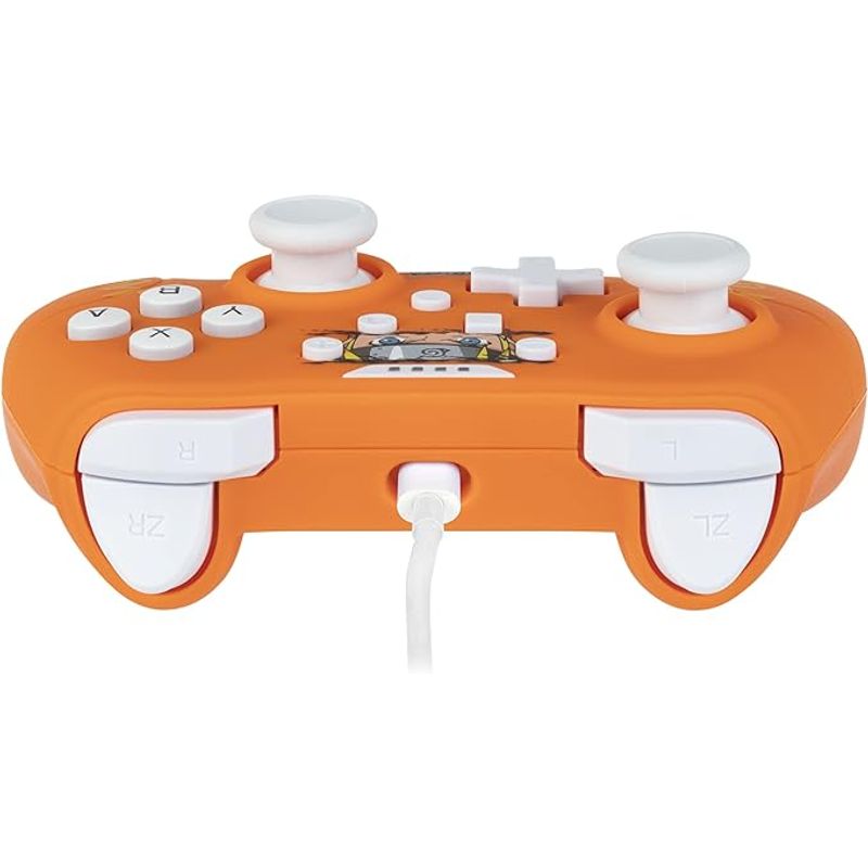 PC, gaming si accesorii - Gaming - Accesorii gaming - Controlere, Volane si Casti gaming - Controller pentru Nintendo Switch / PC, Konix, Naruto, portocaliu - Infinity.ro