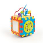 Jucarii, Copii si Bebe - Jucarii si jocuri - Jucarii & jocuri educative - Jocuri si jucarii educative - Dolu Cub 2 in 1 cu activitati - Joc Educativ si interactiv pentru copii - Infinity.ro