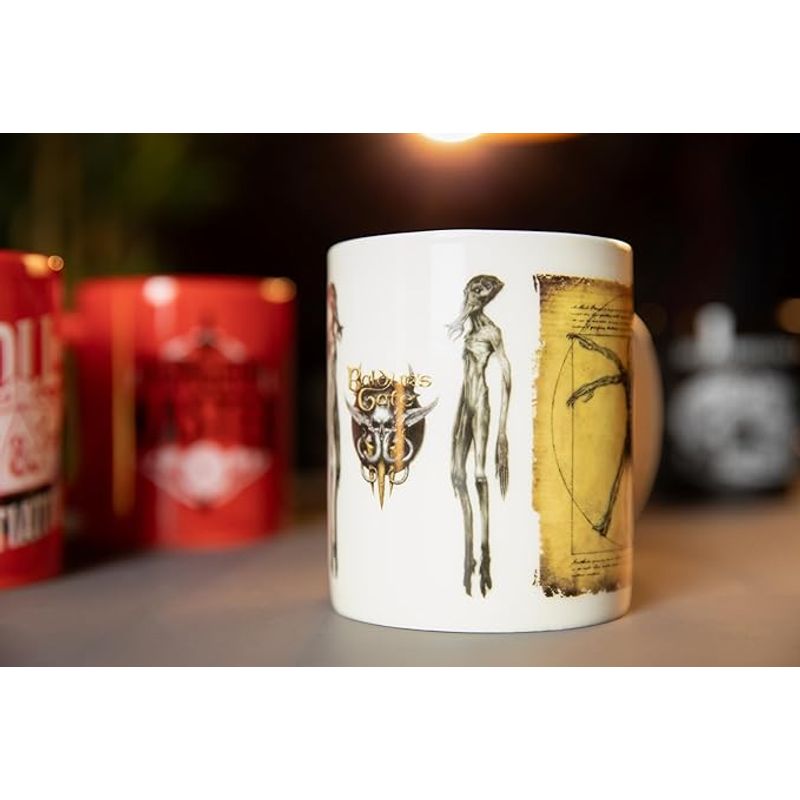 Casa si Gradina - Bucatarie si vesela - Cani si pahare - Cani si cesti - Cana Dungeons & Dragons Baldurs Gate, 320 ml - Infinity.ro