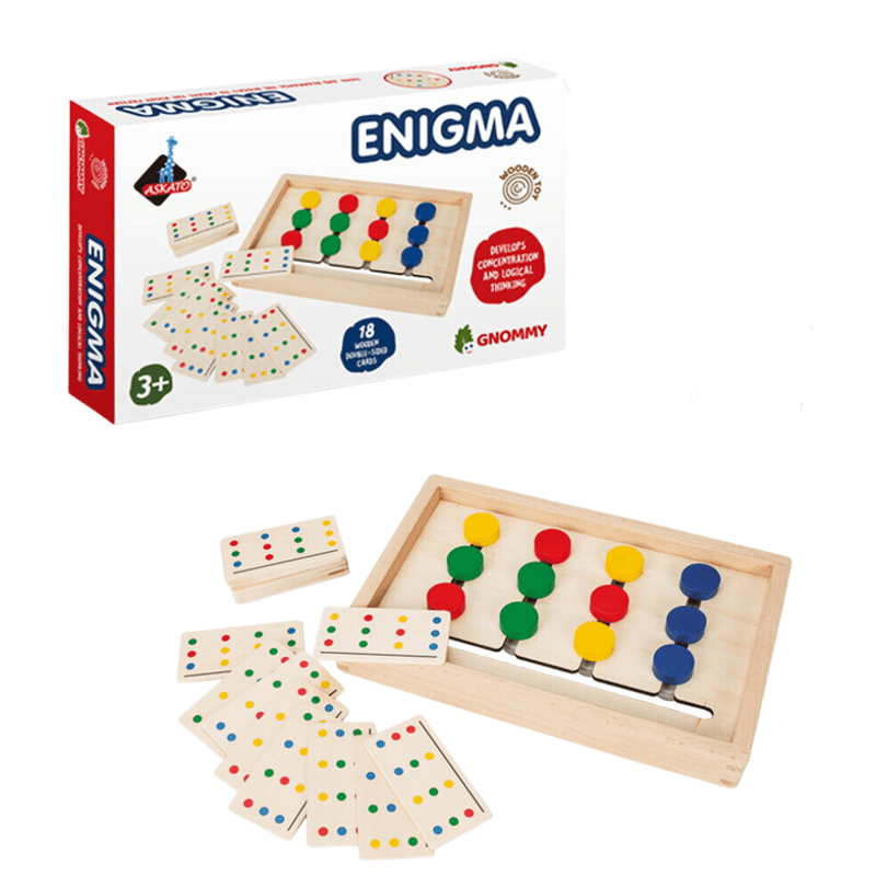 Jucarii, Copii si Bebe - Jucarii si jocuri - Jucarii & jocuri educative - Jocuri si jucarii educative - Askato Joc de logica - Enigma - Joc Educativ si interactiv pentru copii - Infinity.ro