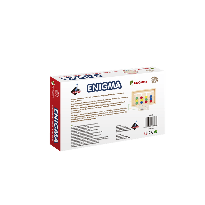 Jucarii, Copii si Bebe - Jucarii si jocuri - Jucarii & jocuri educative - Jocuri si jucarii educative - Askato Joc de logica - Enigma - Joc Educativ si interactiv pentru copii - Infinity.ro