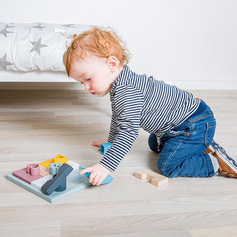 Jucarii, Copii si Bebe - Jucarii si jocuri - Jucarii & jocuri educative - Jocuri si jucarii educative - BigJigs Joc 2 in 1 mozaic - Joc Educativ si interactiv pentru copii - Infinity.ro