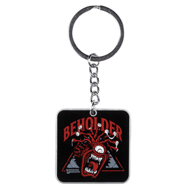 PC, gaming si accesorii - Gaming - Accesorii gaming - Accesorii console gaming - Breloc din metal „Beholder” Konix Dungeons & Dragons - Infinity.ro