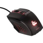 PC, gaming si accesorii - Periferice PC - Mouse - Mouse gaming, Konix, Dungeons&Dragons, negru/rosu - Infinity.ro