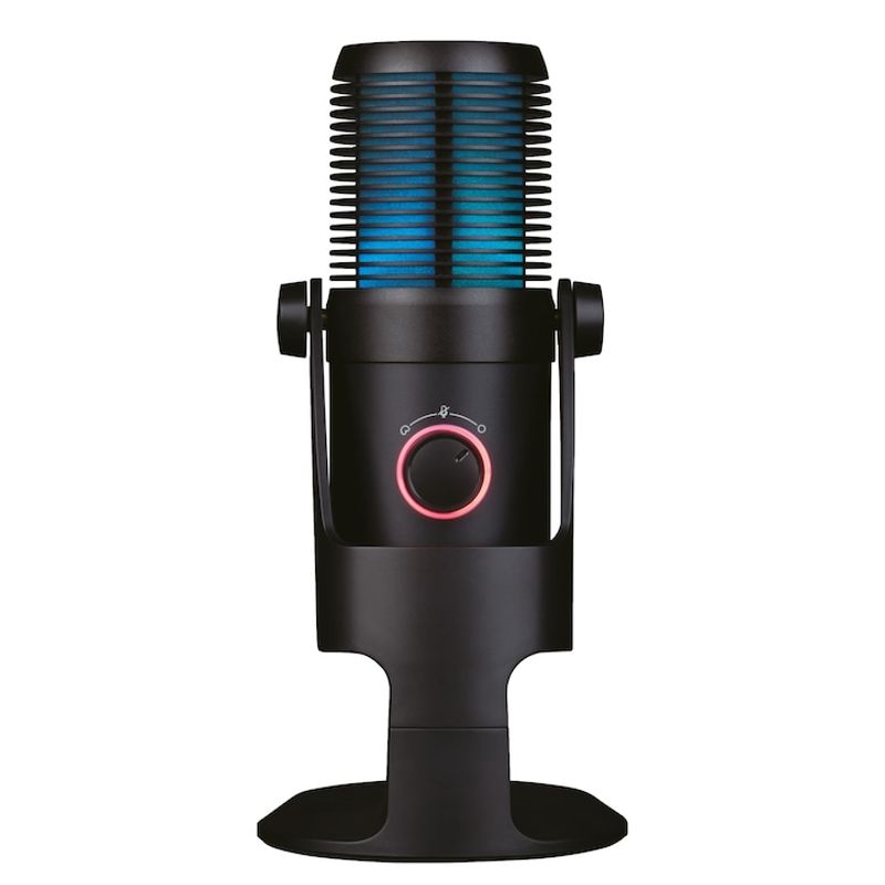 PC, gaming si accesorii - Periferice PC - Microfoane PC - Microfon streamer Drakkar Fury, negru - Infinity.ro