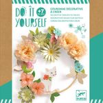 Jucarii, Copii si Bebe - Jucarii si jocuri - Jucarii & jocuri educative - Seturi de artizanat - Joc creativ DIY Coronita cu flori Dalia, Djeco - Infinity.ro