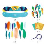 Jucarii, Copii si Bebe - Jucarii si jocuri - Jucarii & jocuri educative - Seturi de artizanat - Joc creativ DIY Carnavalul Rio, Djeco - Infinity.ro