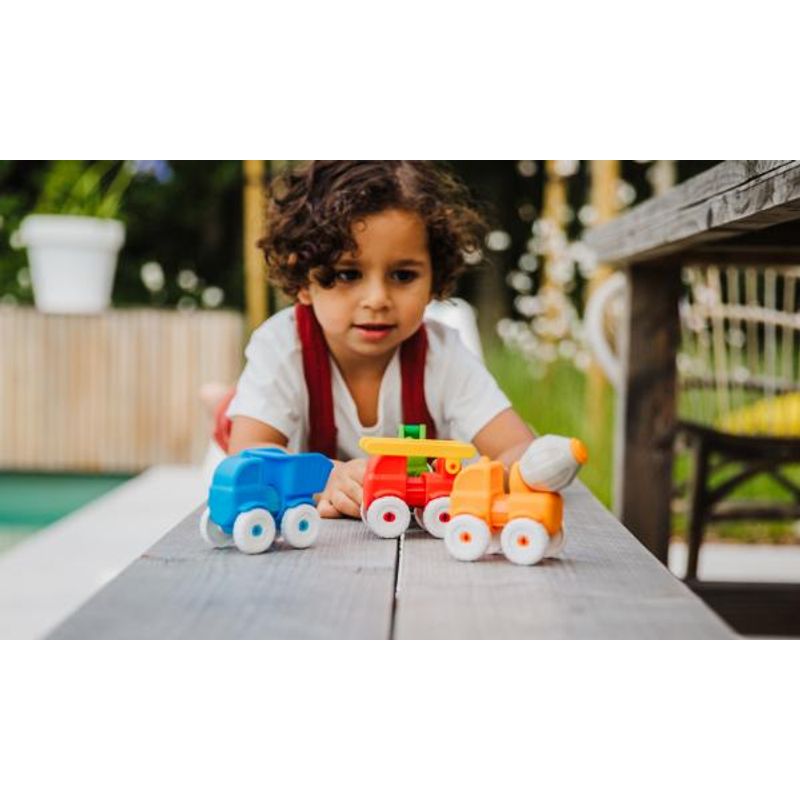 Jucarii, Copii si Bebe - Jucarii si jocuri - Seturi de constructie si cuburi - Seturi de constructie - Set de constructie - Primele vehicule My first vehicles - Infinity.ro