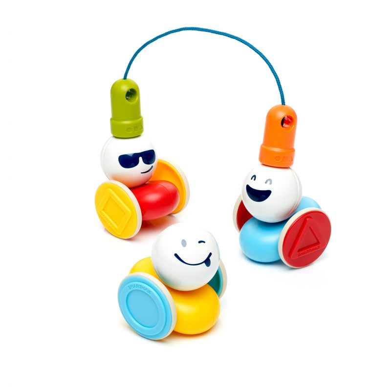 Jucarii, Copii si Bebe - Jucarii si jocuri - Seturi de constructie si cuburi - Seturi de constructie - Set de constructie - Set SMARTMAX My first wobbly cars - Infinity.ro