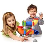 Jucarii, Copii si Bebe - Jucarii si jocuri - Seturi de constructie si cuburi - Seturi de constructie - Set de constructie - SMARTMAX PLAY - Ball Run Fun Click & Roll - Infinity.ro