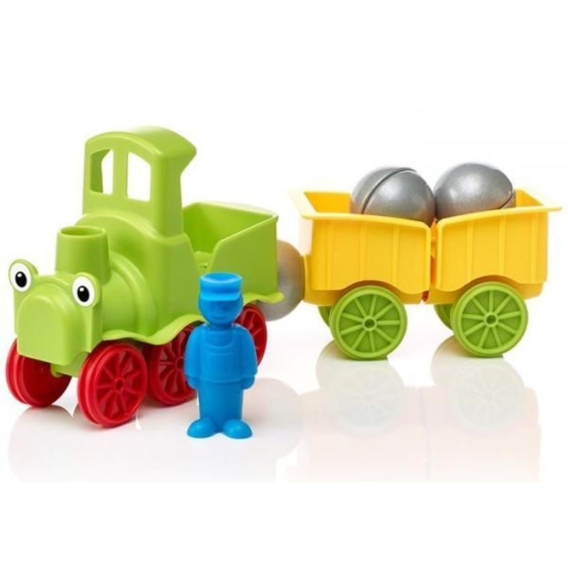 Jucarii, Copii si Bebe - Jucarii si jocuri - Seturi de constructie si cuburi - Seturi de constructie - Set de constructie - Set SMARTMAX My First - Animal Train - Infinity.ro