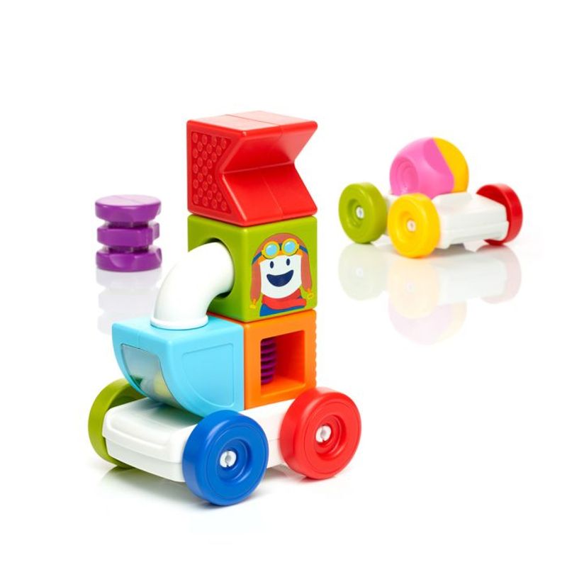 Jucarii, Copii si Bebe - Jucarii si jocuri - Seturi de constructie si cuburi - Seturi de constructie - Set de constructie - Set SMARTMAX My first build and drive - Infinity.ro