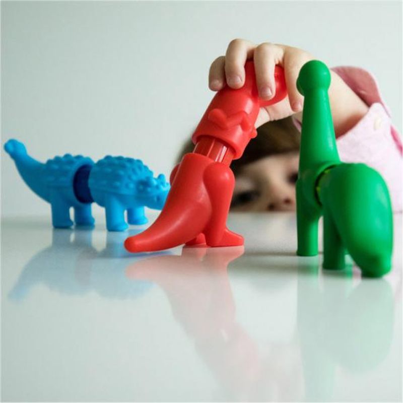Jucarii, Copii si Bebe - Jucarii si jocuri - Seturi de constructie si cuburi - Seturi de constructie - Set de constructie - SMARTMAX MY FIRST DINOSAURS - Infinity.ro