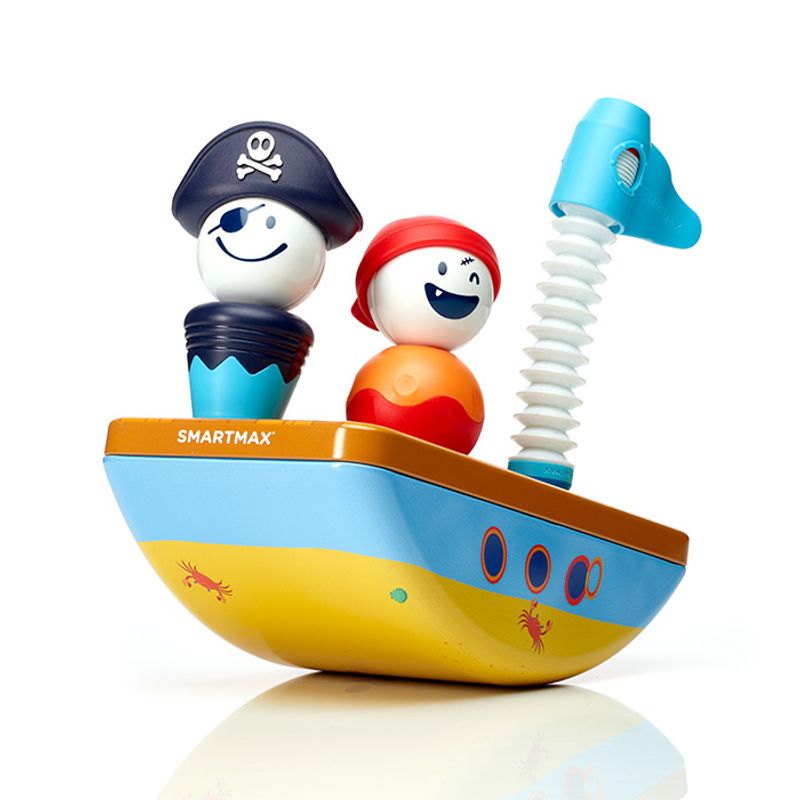 Jucarii, Copii si Bebe - Jucarii si jocuri - Seturi de constructie si cuburi - Seturi de constructie - Set de constructie - SMARTMAX My First pirates - Infinity.ro