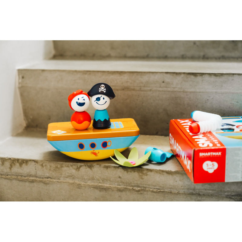 Jucarii, Copii si Bebe - Jucarii si jocuri - Seturi de constructie si cuburi - Seturi de constructie - Set de constructie - SMARTMAX My First pirates - Infinity.ro