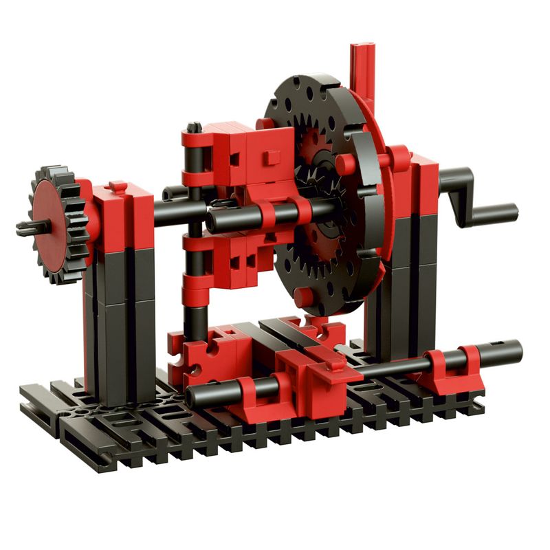 Jucarii, Copii si Bebe - Jucarii si jocuri - Seturi de constructie si cuburi - Seturi de constructie - Kit STEM Mechanic & Static 2, Fischertechnik - Infinity.ro