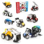 Jucarii, Copii si Bebe - Jucarii si jocuri - Seturi de constructie si cuburi - Seturi de constructie - Set de constructie - Set Vehicule SMARTMAX PLAY - Power Vehicles Mix - Infinity.ro