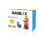 Jucarii, Copii si Bebe - Jucarii si jocuri - Seturi de constructie si cuburi - Seturi de constructie - Set magnetic Magblox - 36 piese magnetice accesorii pentru constructie - Infinity.ro