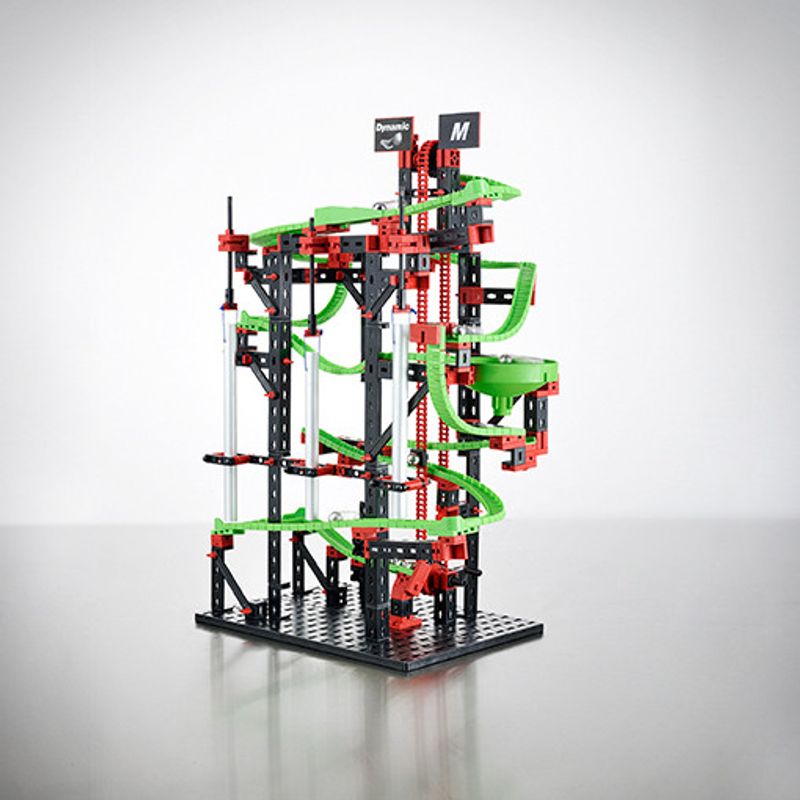 Jucarii, Copii si Bebe - Jucarii si jocuri - Seturi de constructie si cuburi - Seturi de constructie - Kit STEM Dynamic M, Fischertechnik - Infinity.ro
