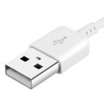 Laptop, Telefoane si Tablete - Telefoane mobile si accesorii - Accesorii Telefoane - Cabluri si adaptoare telefoane - Cablu de date original Samsung EP-DW700CWE USB Type C 1.5 m, alb, Blister - Infinity.ro