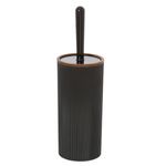 Casa si Gradina - Sanitare - Suporturi si accesorii baie - Accesorii baie - Perie wc Feridras London, negru, 10x35cm - Infinity.ro