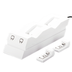 PC, gaming si accesorii - Gaming - Accesorii gaming - Accesorii console gaming - Statie de incarcare duala Venom pentru PS4, alb - Infinity.ro